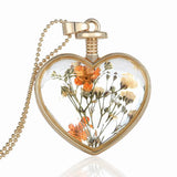 Round Pendant Necklace Gold Silver Color Bead – Jewelry Gift Ideas — 2
