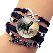 Time Gem Black Horse Bracelet – Jewelry Gift Ideas — 15