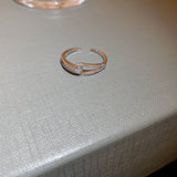 Light Luxury Zircon Retro Intersection – Stylish Gifts — 9