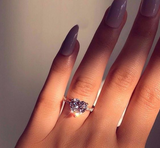 AAA zircon heart ring – Meaningful Gifts — 3