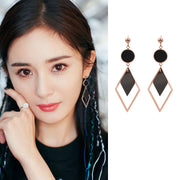 Temperament Net Red Long Silver Needle Earrings – Unique Gift Ideas — 7