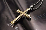Men's Crystal Cross Pendant – Jewelry Gift Ideas — 2