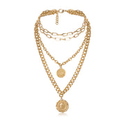 Multilayered Chunky Chain Necklace – Jewelry Gift Ideas — 7