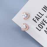 Fashion Love Diamond S925 Silver Earrings Women – Stylish Gifts — 2
