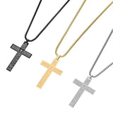 Cross Necklace Titanium Steel Men's Necklace – Jewelry Gift Ideas — 2