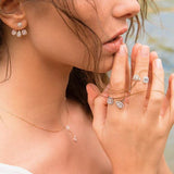 Personalized Simple Geometric Double Ring – Birthday Gifts — 7