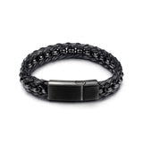 Braided Style personalized leather bracelet – Stylish Gifts — 4