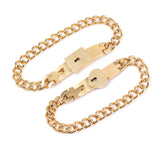 Fashion Jewelry Titanium Steel Couple Love Lock – Jewelry Gift Ideas — 9