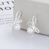 Creative Trendy Design Earrings Silver – Holiday Gift Ideas — 5