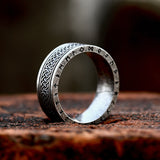 Stainless Steel Viking Celtic Knot Ring For Men – Gifts for Him — 3