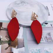 Irregular stitching geometric earrings – Unique Gift Ideas — 4
