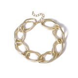 Personality Glossy Frosted Necklace Women Alloy – Jewelry Gift Ideas — 4