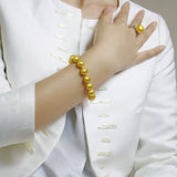 Gold Pearl Bracelet Freshwater Pearl – Jewelry Gift Ideas — 1