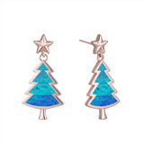 Christmas tree pentagram earrings – Thoughtful Gifts — 1