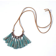 Fringe long necklace fashion – Stylish Gifts — 6