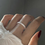 Women's All-star Frosted Bright Ring – Gifts for Her — 3