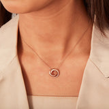 S925 Sterling Silver Interlocking Necklace – Jewelry Gift Ideas — 4