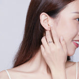 Parallel line ring S925 white gold plated ring – Everyday Gifts — 2
