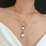 Tassel Multilayer Female Sun Moon Star Pendant – Jewelry Gift Ideas — 1