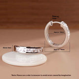 Moissanite Ear Clip Light Luxury Hoop – Special Occasion Gifts — 4