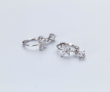 Diamond butterfly earrings earrings – Meaningful Gifts — 4