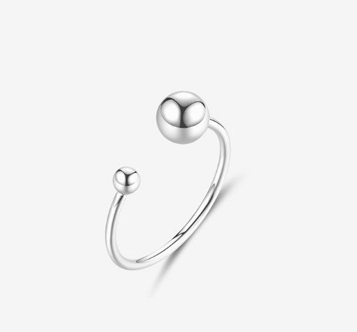 Ring size ball opening ring fashionable and simple – Gift Ideas — 1
