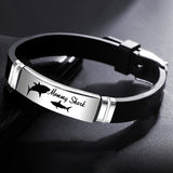 Cute Shark Mommy and Baby Stainless Steel – Jewelry Gift Ideas — 3