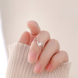 Lazy Cat Open Ring Women Creative Niche Design Cute – Cat Lover Gifts — 4