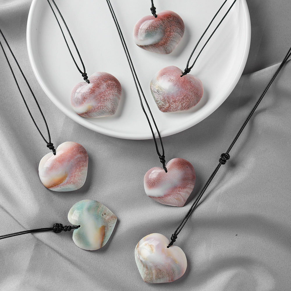 Natural Stone Pendant Crystal Necklace Gemstone – Jewelry Gift Ideas — 1