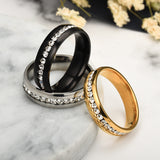 Single Row Stainless Steel Ring With Inner – Holiday Gift Ideas — 3