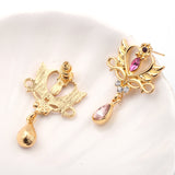 Small Symmetrical Anime Love Sailor Moon Earrings – Gifts for Couples — 2