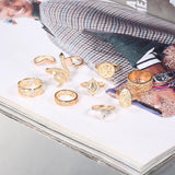 Diamond-shaped 10-piece ring – Birthday Gifts — 4