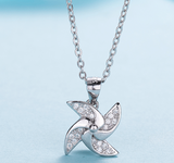 S925 Silver Windmill Women's Necklace Pendant – Jewelry Gift Ideas — 4