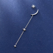 Star moon earrings – Birthday Gifts — 6
