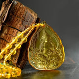 Glass pendant Buddha statue – Jewelry Gift Ideas — 5