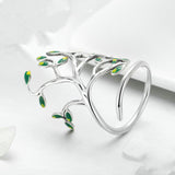 Pattern Life Tree Ring S925 Silver Ring – Gift Ideas — 3