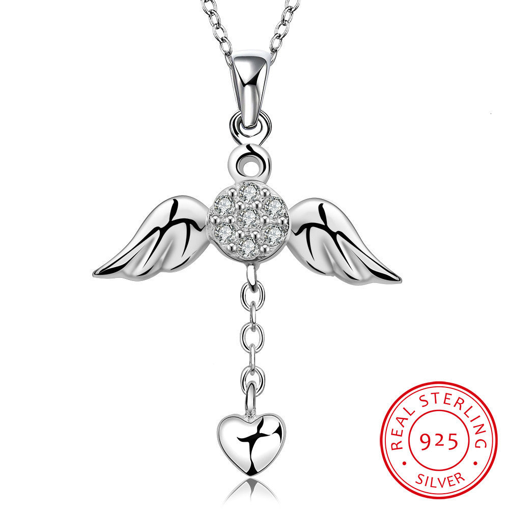 Necklace 18k White Gold Electroplating Fine – Jewelry Gift Ideas — 1