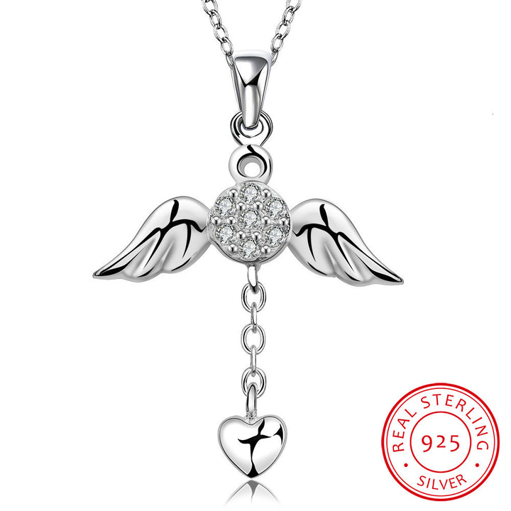 Necklace 18k White Gold Electroplating Fine – Jewelry Gift Ideas — 1