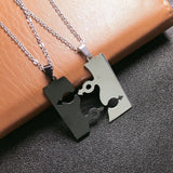 Friendship Puzzle Pendant Necklace – Jewelry Gift Ideas — 3