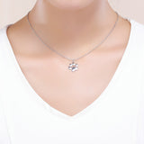 Sterling Silver Necklace Cute Pet Imprint Pendant – Jewelry Gift Ideas — 7