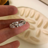 French Entry Lux Inlaid Zircon Ring – Meaningful Gifts — 3