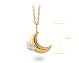 S925 Silver Dreams Come True Moon Pendant – Jewelry Gift Ideas — 3