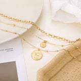 Korean Jewelry Multi-Layer Chain Head Pendant – Jewelry Gift Ideas — 7
