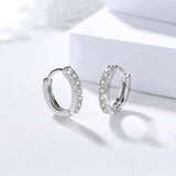 Temperament Black And White Zircon Auricular Ring – Gift Ideas — 3