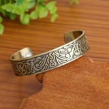 Punk vintage imprinted pattern bracelet – Jewelry Gift Ideas — 6