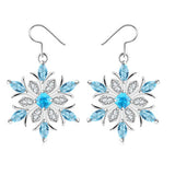 Crystal Snowflake Stud Earrings – Unique Gift Ideas — 4