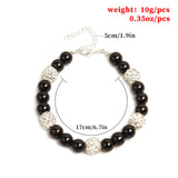 Exquisite Glass Pearl Simple Pendant Bracelet – Jewelry Gift Ideas — 6