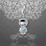 Eskimo Doll Charming Pendant 925 Sterling Silver – Jewelry Gift Ideas — 1