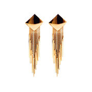 Popular Geometric Diamond Tassel Earrings – Special Occasion Gifts — 1