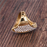Women's Clay Full Diamond Ring Titanium Steel – Gifts for Her — 3